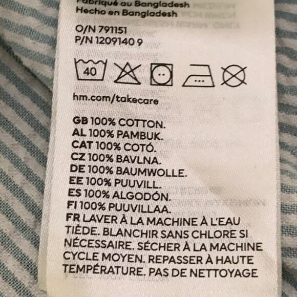 Lot of 2 Boys Shirts H&M Button Front Sz 8 Childrens Place Sweater Sz 7/8 Preppy - Picture 5 of 16